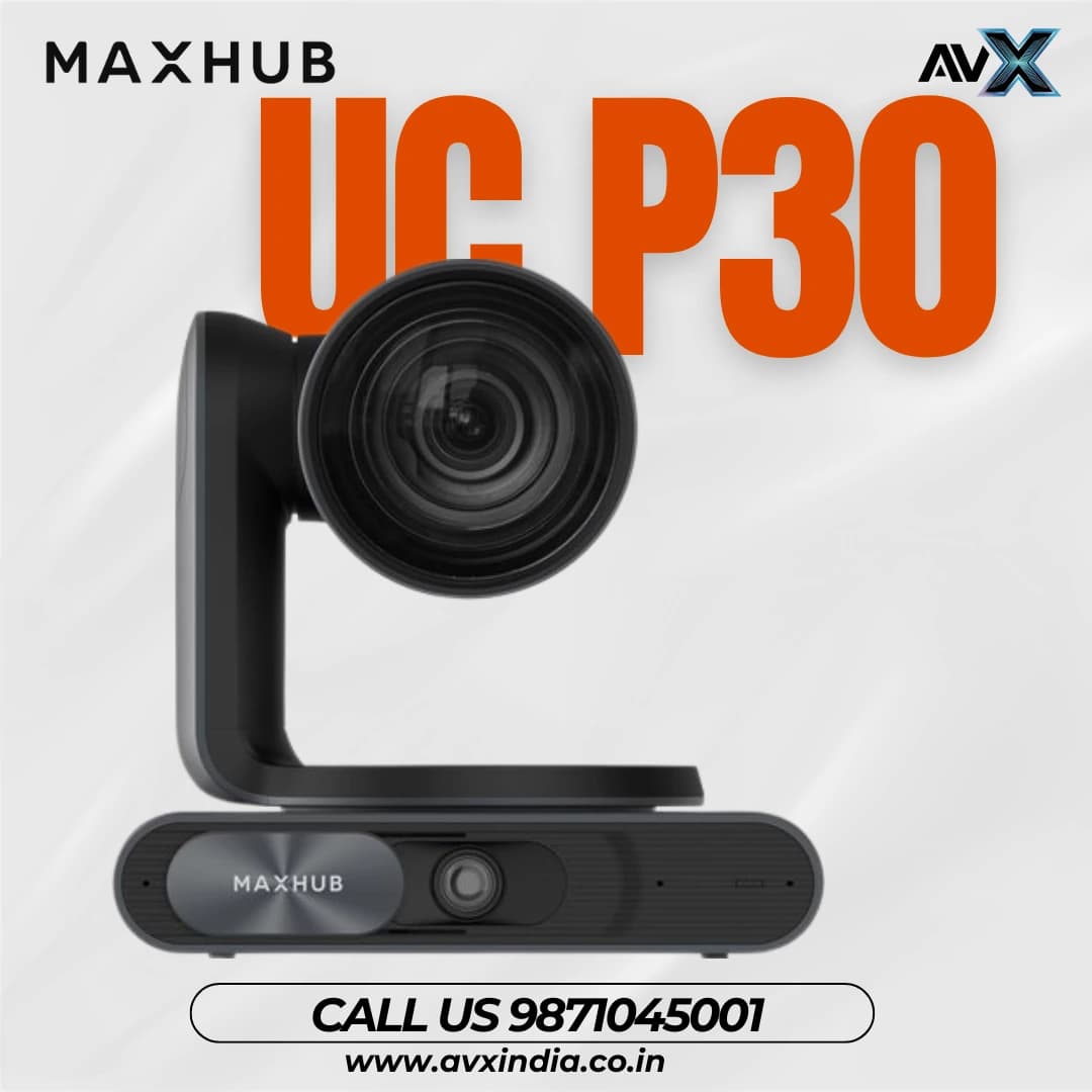 Maxhub UC P30 4K PTZ Camera for LIVE Class Streaming