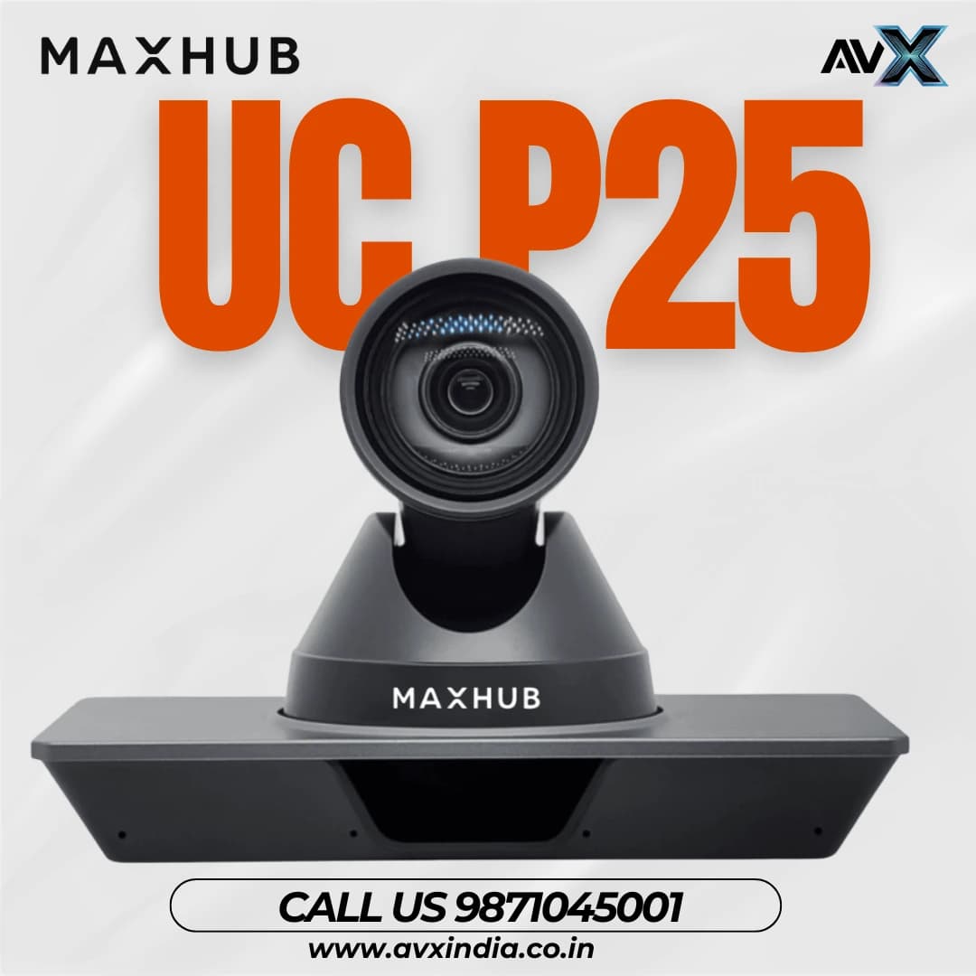 MAXHUB UC P25 4K PTZ camera for Live class & Recording