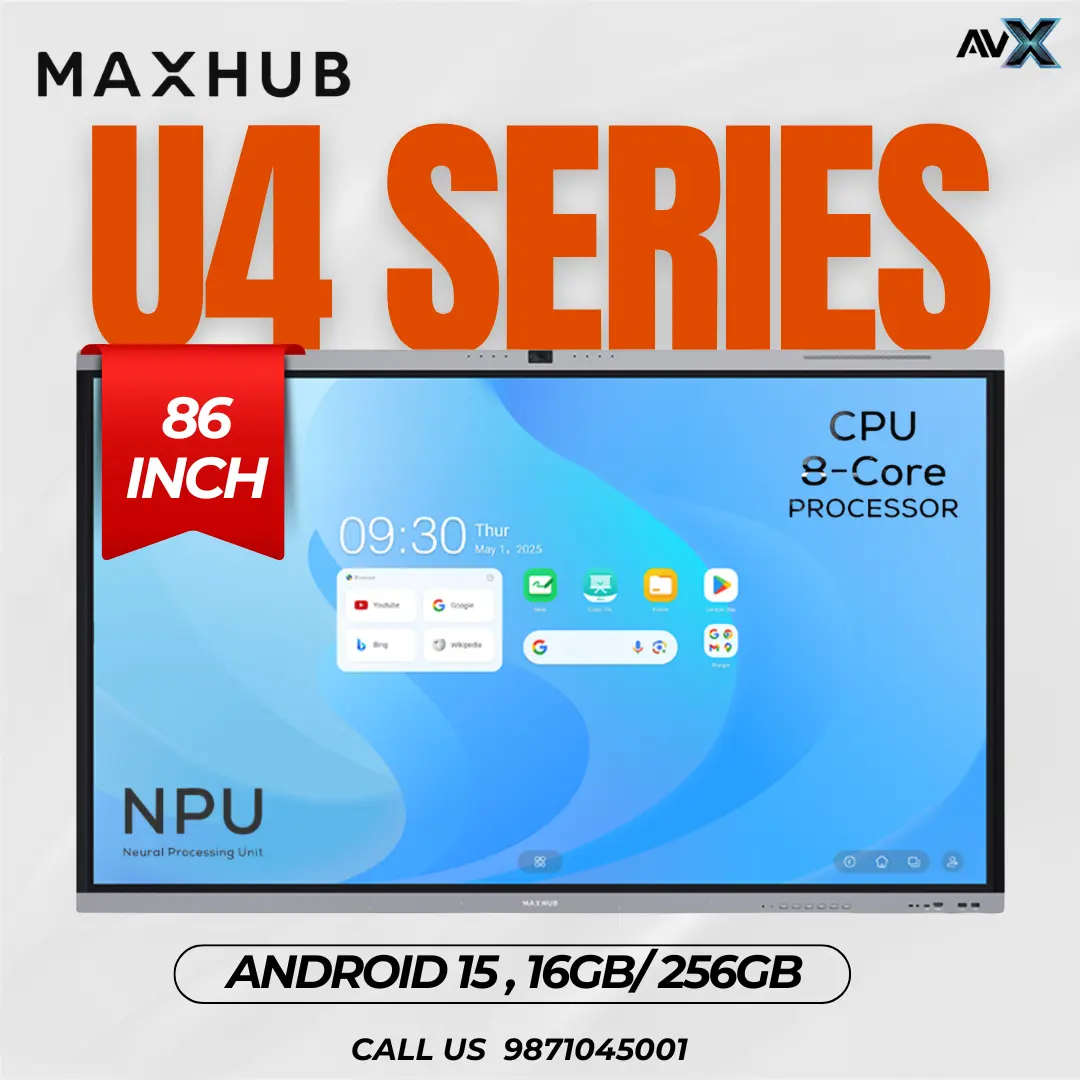 Maxhub U4 Series Interactive Flat Panel U8640