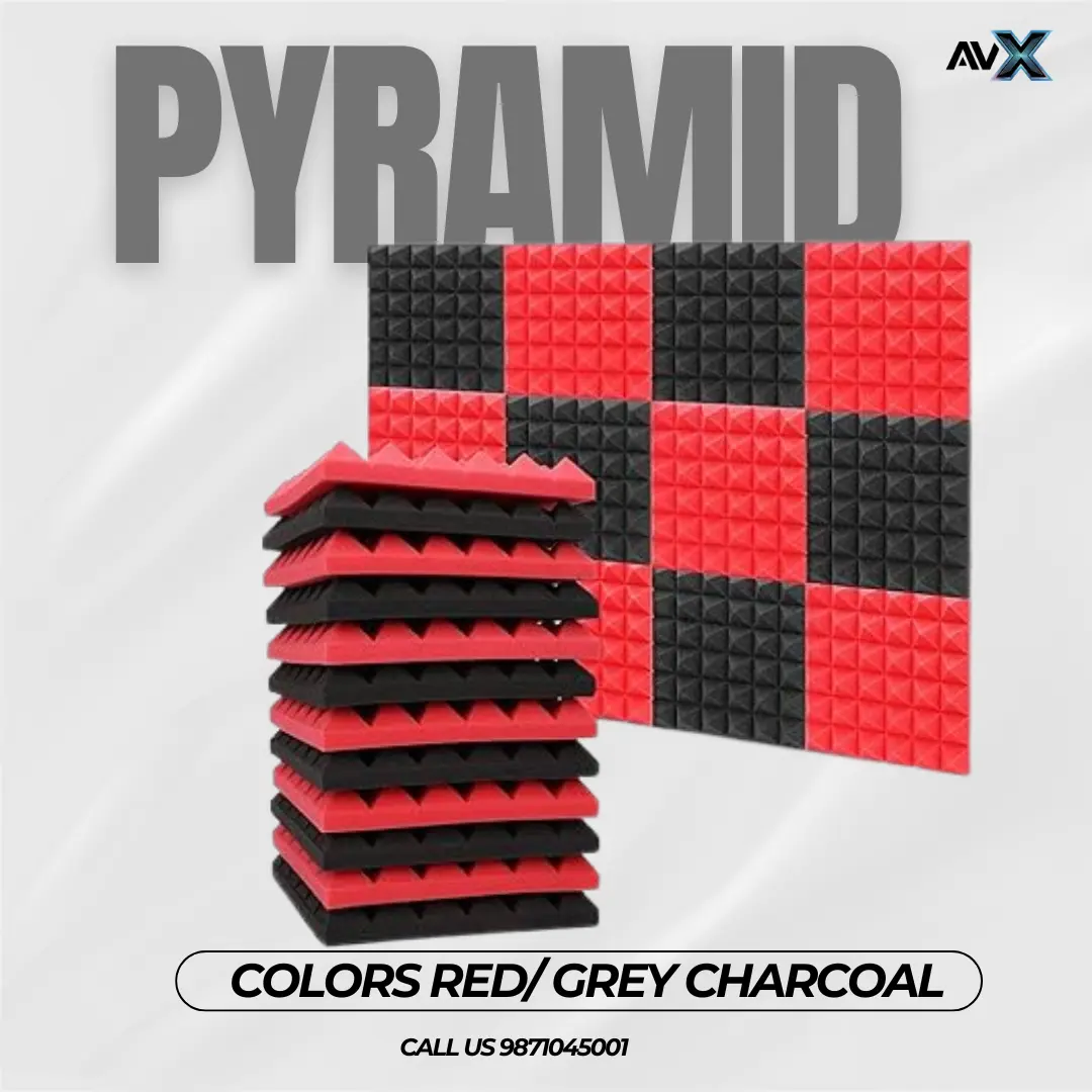 Pyramid Acoustic Sound Proofing Foam for Teaching Studios